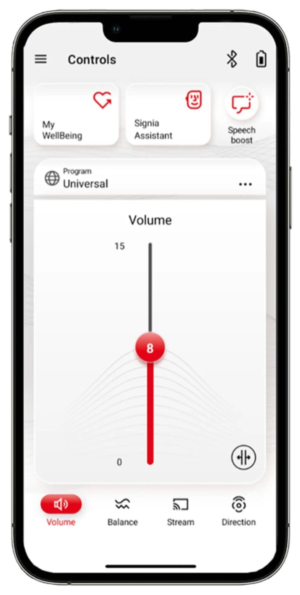 signia app speech boost remote control